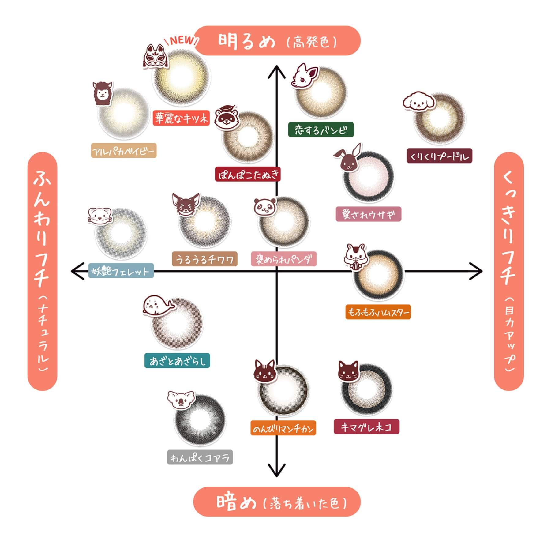 カラーチャートマップ